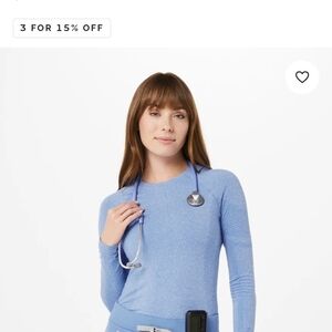 FIGS Salta Seamless Longsleeve Underscrub